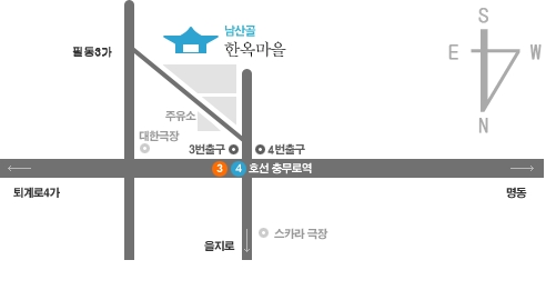 南山谷韓屋村 ─ 路線圖