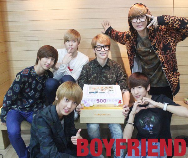 Boy Friend 出道500日