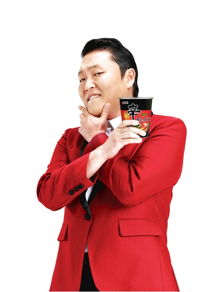 PSY 代言辛拉麵