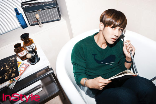 東方神起 InStyle 畫報 允浩