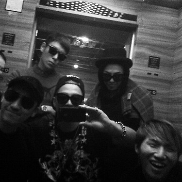 太陽 BIGBANG 合照