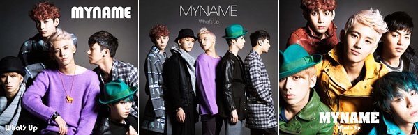 MYNAME "What's Up" 單曲封面