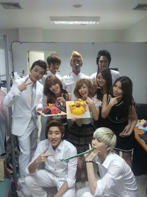 Secret & B.A.P (善花生日)