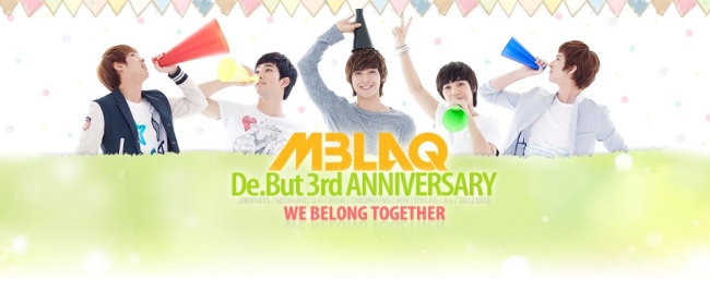 MBLAQ 出道三週年