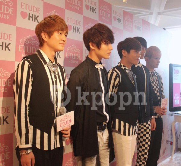 SHINee 香港 ETUDE HOUSE 2012年10月29日記者會 SHINee 香港 ETUDE HOUSE 2012年10月29日記者會