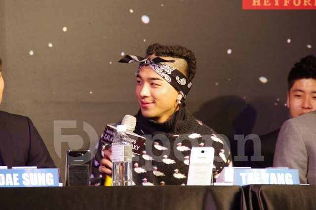 BIGBANG 台灣記者會 太陽