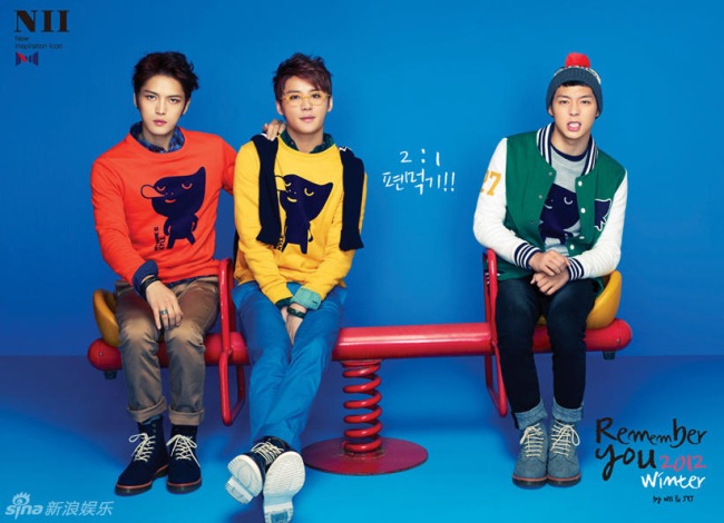 JYJ x NII 2012 冬季代言 JYJ x NII 2012 冬季代言