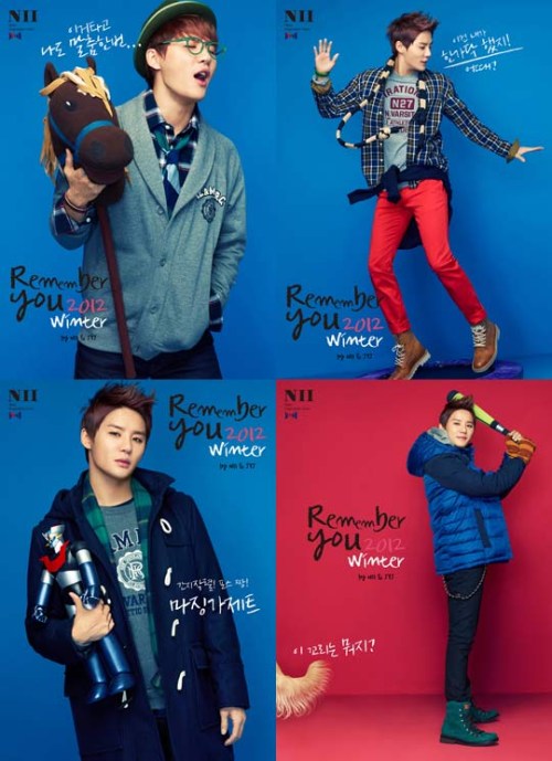 JYJ x NII 2012 冬季代言 JYJ x NII 2012 冬季代言