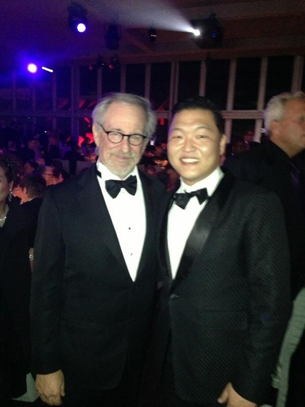 Psy & Steven Spielberg