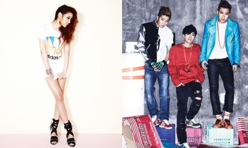 2NE1 朴春 Bom EPIK HIGH