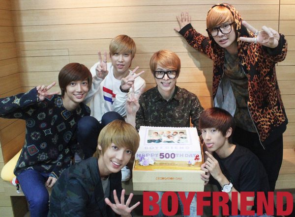 Boy Friend 出道500日