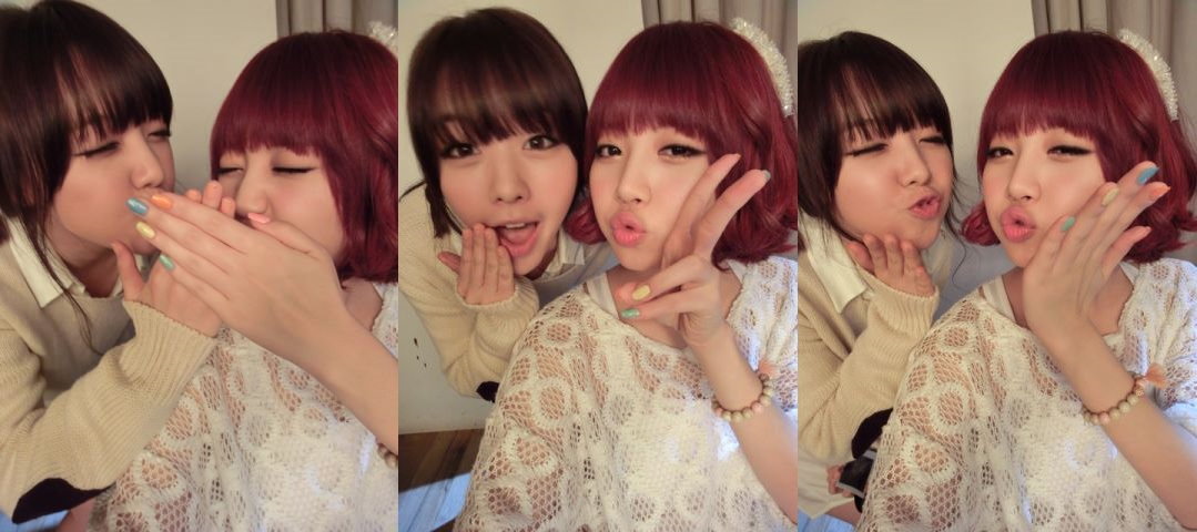 Girl's Day MinAh Yura Twitter