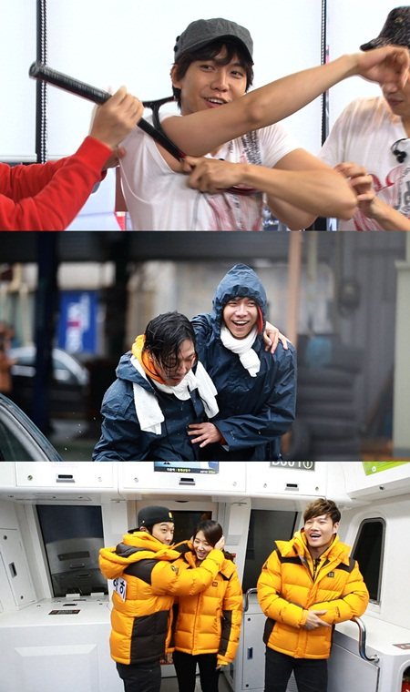 李昇基 朴信惠 Running Man 花絮照