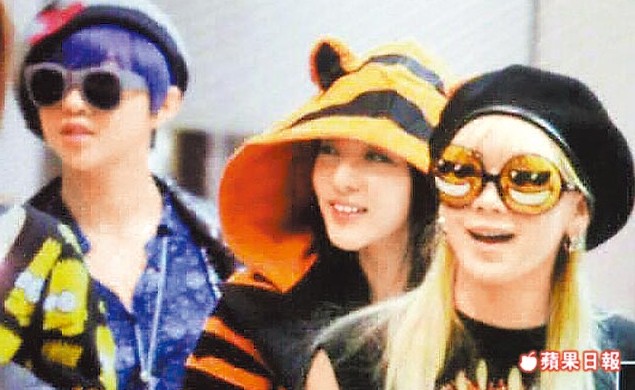 2NE1 台北演唱會 (蘋果日報)
