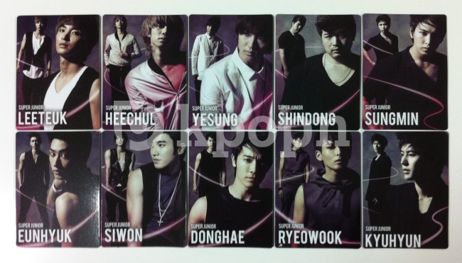 Super Junior 磁鐵組 Super Junior 磁鐵組