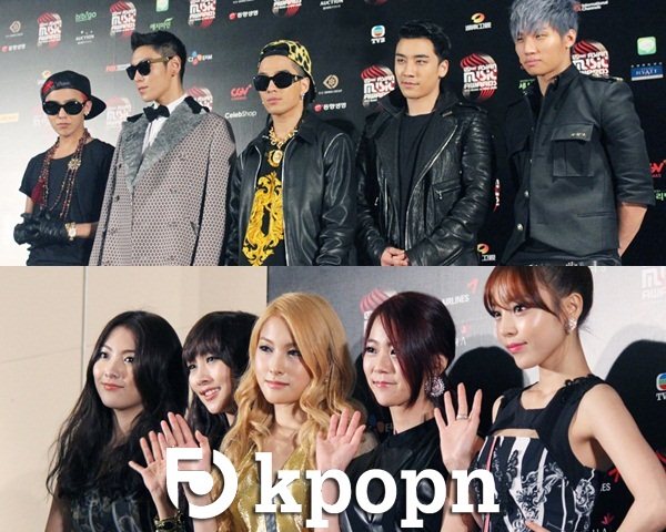 2012 MAMA - BIGBANG / Kara