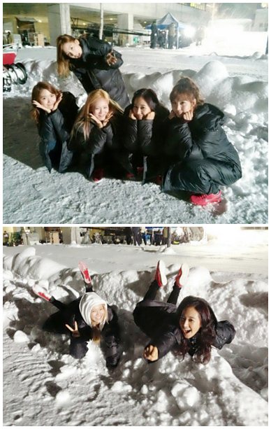 Yuri 更新少時玩雪 Yuri 更新少時玩雪