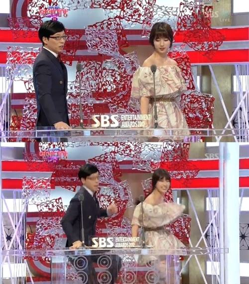 Suzy & 劉在石蚱蜢舞 Suzy & 劉在石蚱蜢舞