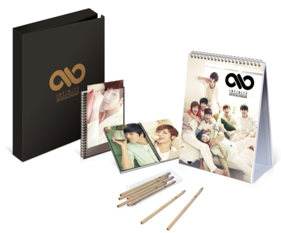 INFINITE 2013年官方年曆