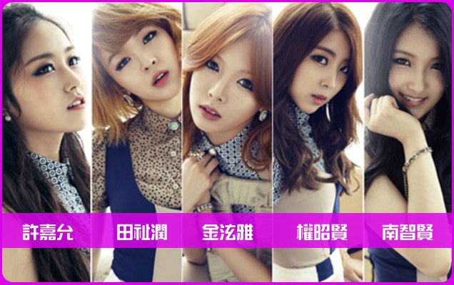 4minute (團員名稱)
