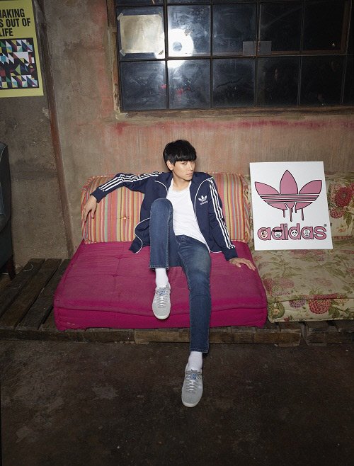 姜棟元 adidas 畫報