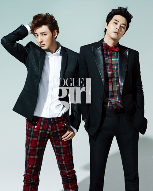 尹施允 & 金智勳 Vogue Girl 畫報