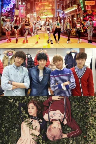 少女時代 & CNBLUE & 2YOON