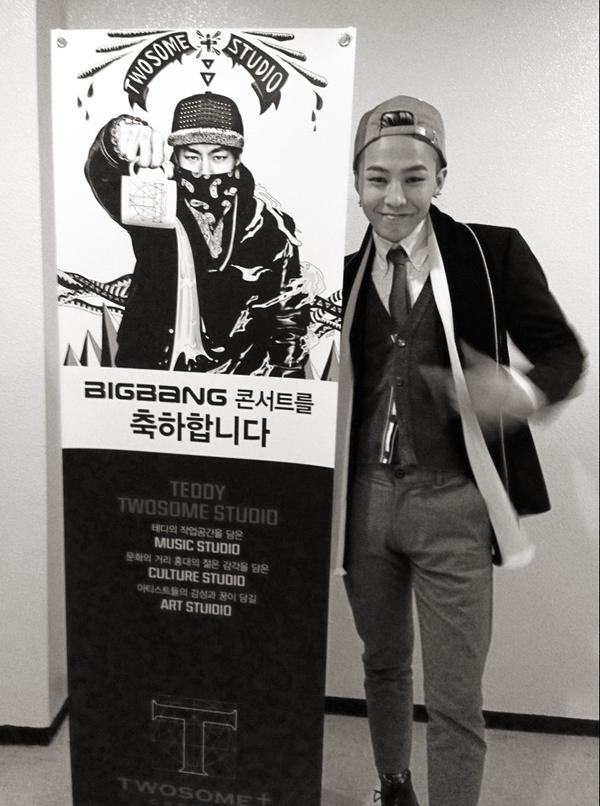 G-Dragon 演唱會後台
