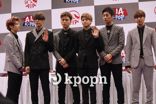 香港 AIA K-Pop 記者會 - BEAST