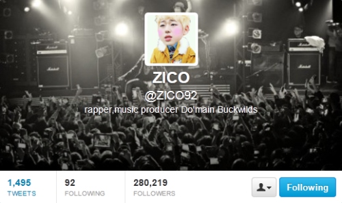 ZICO 推特