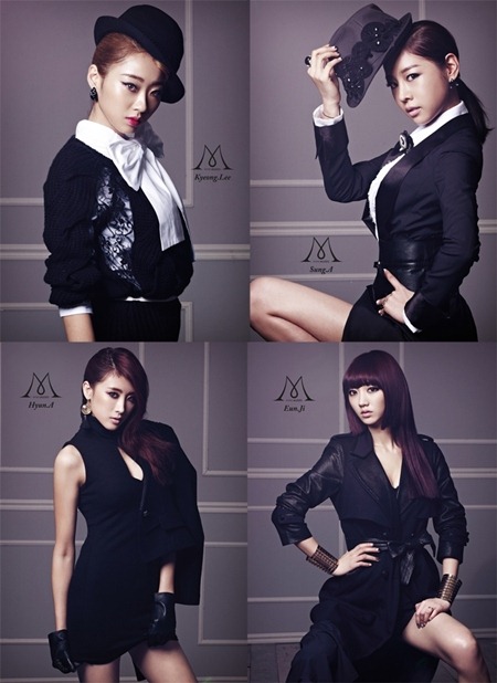 Nine Muses - 朴勁利 孫成雅 文懸雅 朴銀肢 Nine Muses - 朴勁利 孫成雅 文懸雅 朴銀肢