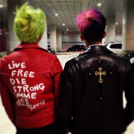 G-Dragon 大聲 合照