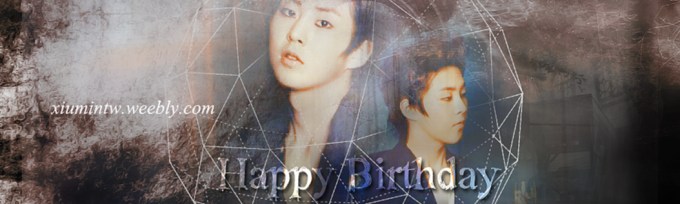 EXO Xiu Min 生日應援活動 EXO Xiu Min 生日應援活動