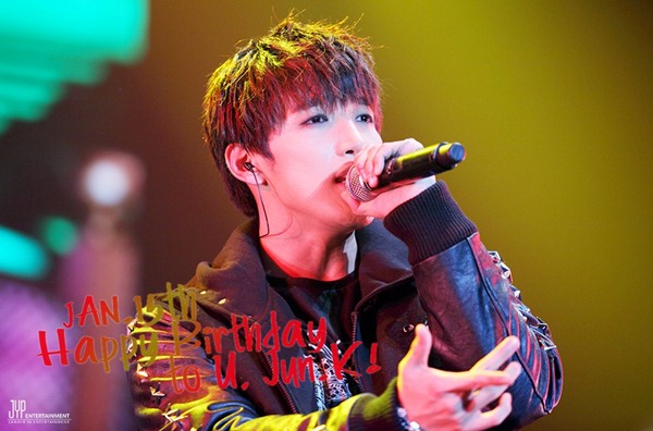 Jun. K 生日快樂 (JYP FB)