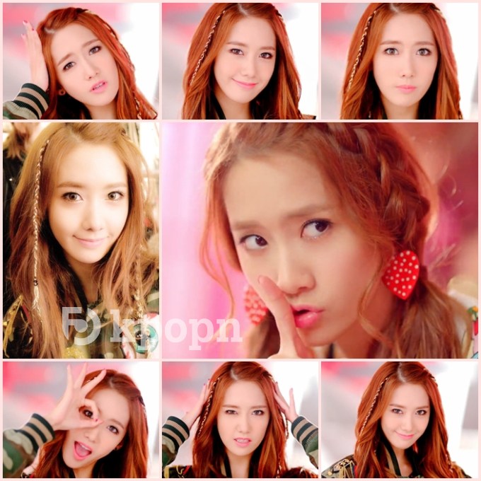 YoonA 戴著隱形眼鏡回歸 YoonA 戴著隱形眼鏡回歸