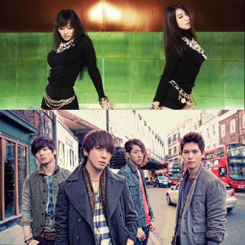SISTAR19、CNBLUE