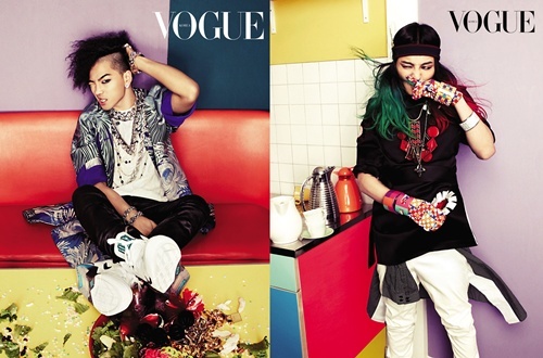 G-Dragon, 太陽 Vogue Korea 畫報