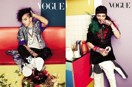 G-Dragon, 太陽 Vouge Korea 畫報