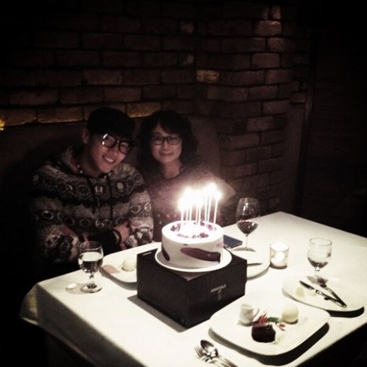 Jun.K 與媽媽 Jun.K 與媽媽