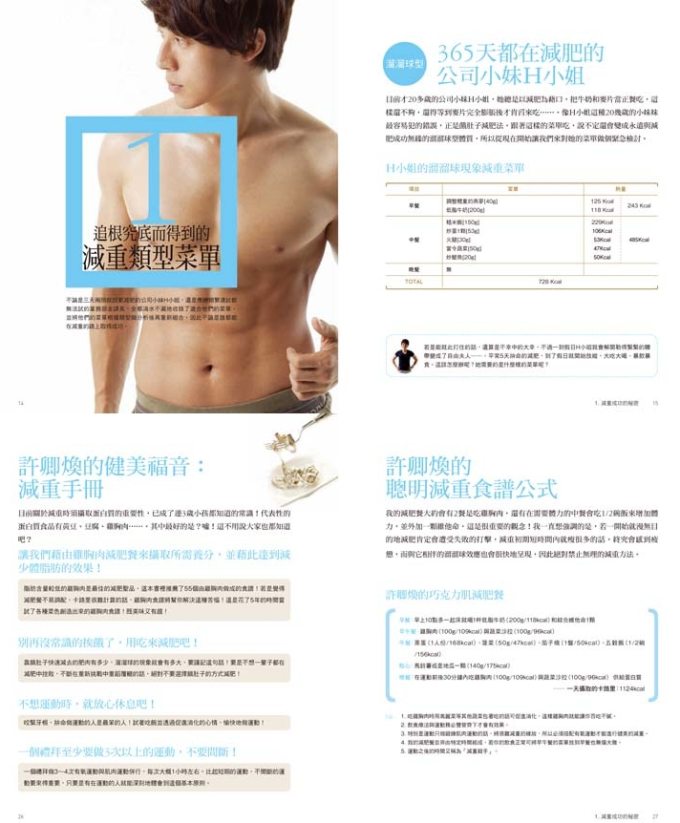 許景煥 健身書 內頁3