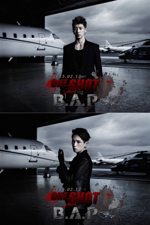 B.A.P「One Shot」概念照：方容國 & Him Chan
