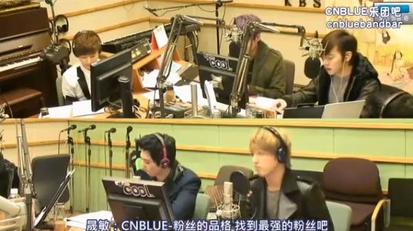 CNBLUE on KTR CNBLUE on KTR