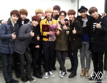 EXO on 世勳畢業典禮 EXO on 世勳畢業典禮