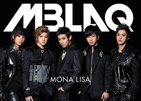 MBLAQ「Mona Lisa」封面 MBLAQ「Mona Lisa」封面