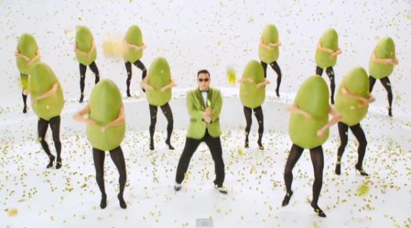 PSY 開心果廣告