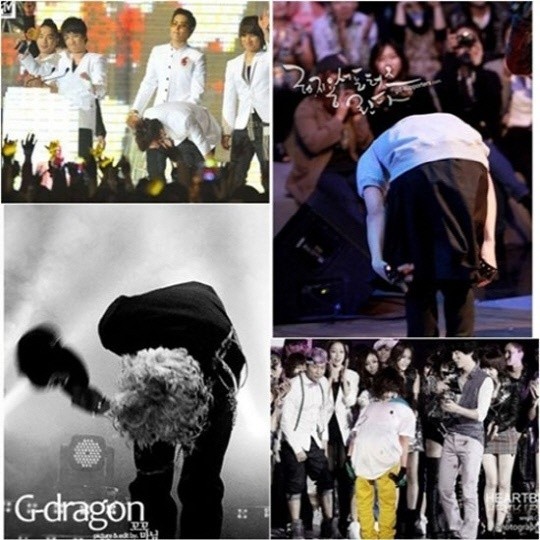 G-Dragon 90度鞠躬 G-Dragon 90度鞠躬