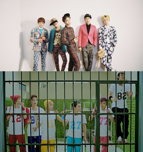 SHINee、TEEN TOP