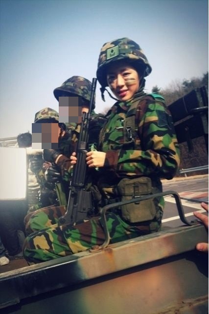 朴寒星 軍服照