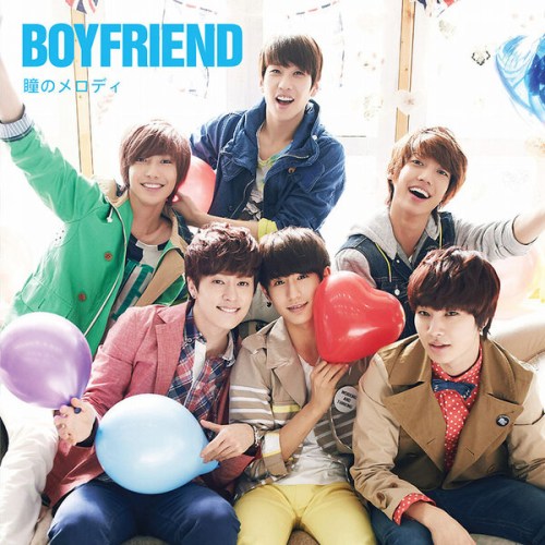 Boy Friend 日三單 HMV 盤封面