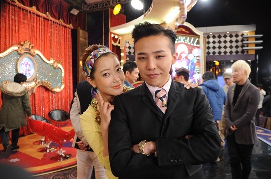 G-Dragon 金喜善 合照